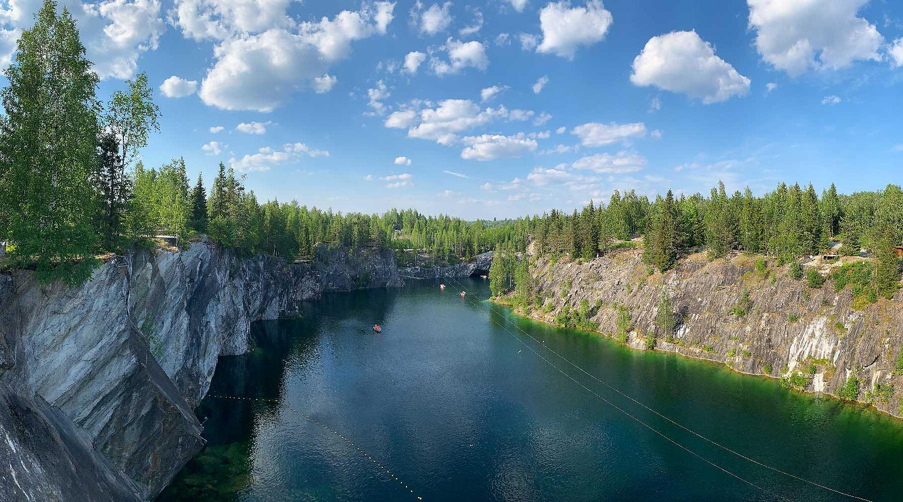 Карелия водопады сплав